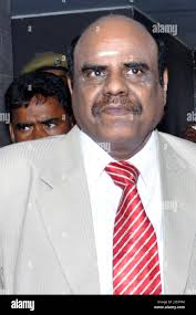 Calcutta High Court judge Justice Chinnaswamy Swaminathan Karnan interact  with teams of doctor from state to run at mental hospital at his residence  in Kolkata. Justice Karnan refuses to undergo any medical