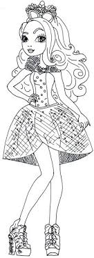 Print these awesome every after high coloring pages and imagine your happily ever after… because the end is just the beginning. Apple White Mirror Beach Ever After High Coloring Page Coloring Pages For Girls Coloring Pages Coloring Pages Inspirational