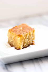 Turkish Revani Semolina Cake In Lemon Syrup Recipe Indian Dessert Recipes Semolina Cake Arabic Dessert