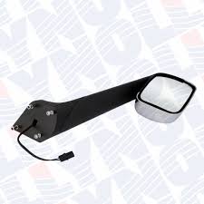 Lynol Truck Parts Mirror 5000 021 2018 Freightliner Cascadia Hood Mirror Color Chrome Left Only