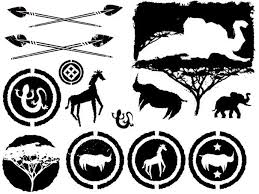 Africa Silhouette Vector Pack Ai File Aboriginal Abstract Africa Africa Silhouette Africa Vector Africa Silhouette Silhouette Vector Animal Silhouette