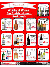 Big Daddy S Liquor Parklands October Big Daddy S Liquor Parklands Facebook