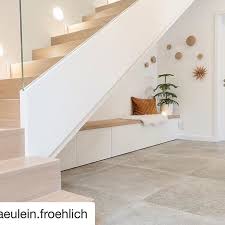 None Is The Understairs Mess Happening Here Fraeulein Froehlich Filled Up The Space With Besta Cabinets Home Stairs Design Large Corner Desk Home Room Design