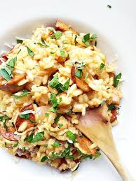 Beer Risotto With Sausage And Gouda Cherry On My Sundae Risotto Recipes Cooking Recipes Food Dishes