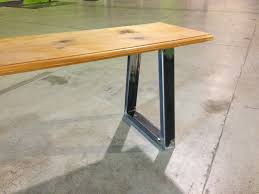 Tube Steel Bench Legs Metal Bench Metal And Wood Bench Steel Bench