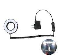 12V Machine Tool Lamp Magnetic Spindle Light For CNC Machines - 65mm  Waterproof LED Ring Light 12V Magnetic Work Lamp Led Lamp