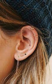 Pin By Amanda Bennett On What To Wear Ear Piercings Multiple Ear Piercings Piercings