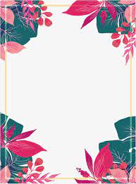 Pink Summer Plant Border Vector Png Pink Flowers Summer Flowers Png Transparent Clipart Image And Psd File For Free Download Flower Graphic Flowery Wallpaper Poster Background Design