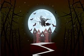 Download Halloween Background Vector Graphic By Byemalkan Creative Fabrica SVG Cut Files