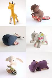Felt Animals Sewing Toys Felt Crafts Stuffed Animal Patterns