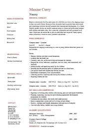 Nanny resume example ✓ complete guide ✓ create a perfect resume in 5 minutes using our resume examples & templates. Nanny Resume Example Sample Babysitting Children Professional Skills Jobs