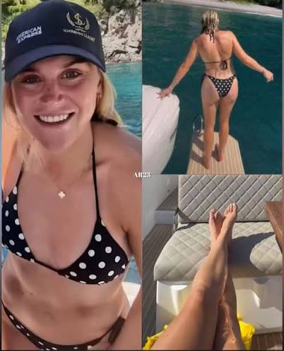 Alessia russo enjoying her yacht trip in Italy 🇮🇹 ♥️