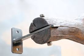 Gardinenstange Aus Einem Baumstamm Gardinenstange Gardinen Baumstamm