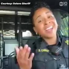 Watch Solano County Sheriff's Deputy Cherry join in