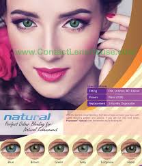 Phantasee Natural Blue Green Contacts Lenses Natural Color Contacts Contact Lenses Colored