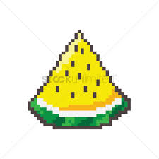 Use these 40 thumbnail examples, best practice guidelines & free youtube thumbnail templates & get views on your videos! Pixel Art Yellow Watermelon Slice Vector Image 1957702 Stockunlimited