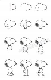 Draw Snoopy From The Peanuts Draw Snoopy From The Draw Peanuts Snoopy Tekenen Snoopy Drawing Drawing Tutorial Easy Doodle Art For Beginners