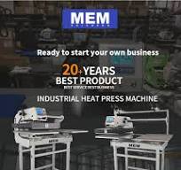 MEM Wholesale High Performance Pneumatic 40 X 50 cm Double Station Heat  Press Machine for Small Business T-shirt Printing