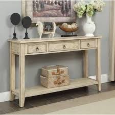 Zackery 48 Console Table In 2020 Console Table Furniture Wood Console Table