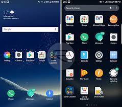 S8 launcher galaxy es de estilo modifique para requisitos particulares s8 touchwiz lanzador de . Download Galaxy S8 Launcher Apk For Any Android Device No Root Required Redmond Pie