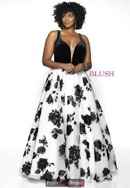 Black And White Formal Dresses Plus Size Blush Too Prom Dresses Black And White Prom Dresses Plus Size Gowns White Prom Dress