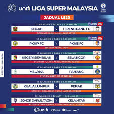 Jadual Perlawanan Liga Super 2018 Ls20 Jdt Channel Live Facebook