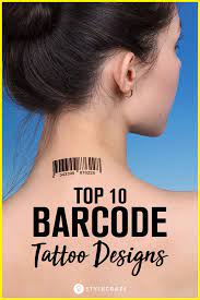 Top 10 Barcode Tattoo Designs Barcode Tattoo Barcode Tattoo Design Tattoo Barcode