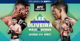 Чарльз оливейра / charles do bronx oliveira. Updated Ufc Fight Night On Espn Lee Vs Oliveira In Brasilia Brazil Espn Press Room U S