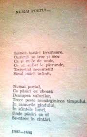 Oamenii se trec i mor ca i miile de unde, ce un suflet le ptrunde, treiernd necontenit snul mrii infinit. Eminescu Numai Poetul CÄlin Hera Pa Uri Si MirÄri