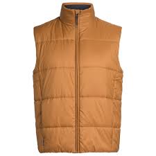 Icebreaker Collingwood Vest Wool Vest Tawny S