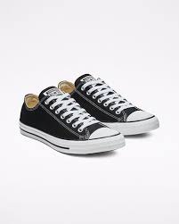 Black And White Chuck Taylors Low Converse Chuck Taylor All Star Low Top Shoes In Black In 2020 Chuck Taylor Shoes Unisex Shoes Chuck Taylors