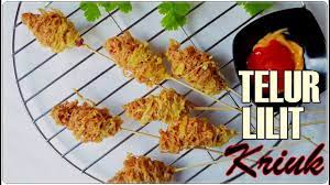Not a healthier onion ring these are not heart healthy is the least. Sate Telur Gulung Crispy Ekonomis Isi Sosis 1 Resep Jadi 24 Tusuk Anti Gagal Youtube
