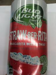 Bud Light Straw Ber Rita Margarita With A Twist Bud Light Drinking Tea Beer Collection