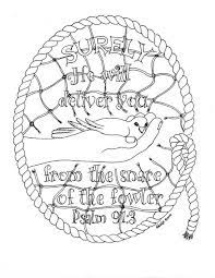 Inspirational adult coloring book as want to read Psalm 91 3 Coloring Page Pdf My Hall Closet