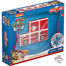 Il peut contenir 3 véhicules pat'patrouille et en dévoiler 6 s'il est ouvert. Acheter Geomag Magicube Pat Patrouille Marcus Camion De Pompier