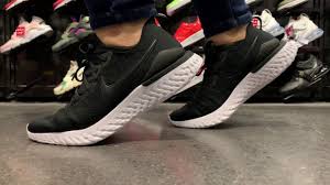An updated flyknit upper conforms to your foot with a minimal, supportive design. Nike Epic React Flyknit 2 Youtube