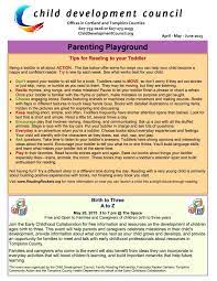 The abcs of connecting with your child's educators. Parenting Newsletter Child Development Council