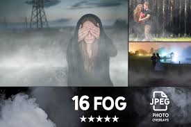 Download 16 Fog Photo Overlays In Actions Presets On Yellow Images Creative Store
