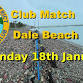 Dale Beach Club Match Sunday 18th January - Dale Beach, Dale Event Image