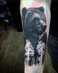 Tattoos are an excellent way to show these mighty and majestic animals. Top 63 Best Bear Tattoo Design Ideas In 2021 Bear Tattoo Designs Bear Tattoos Bear Tattoo