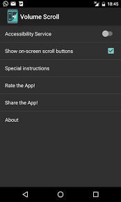 You can tap to scroll or scroll automatically. Volume Scroll No Root For Android Apk Download