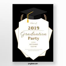 الحد الأدنى من قبعة التخرج ملصق النواقل Graduation Party Graduation Party