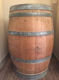 Square top barrel pub table. Wine Barrel Coffee Table In Stock Woodify Canada