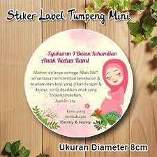 Stiker label custom syukuran 7 bulanan nujuh bulan shopee indonesia. Jual Stiker Label Acara Syukuran 4 Bulan Kehamilan Di Lapak Tazkia Sticker Bukalapak