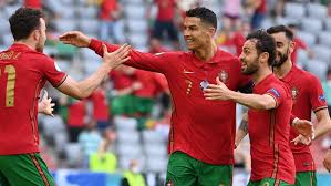 Portugalstar cristiano ronaldonetted twice to make history at euro 2020 on tuesday, making him the leading scorer in the championship's history with 11 goals in a men's record fifth tournament. O0mz 8sjnepc8m