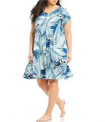 Kate Landry Casuals Plus Palms Printed Knit Zip Front Patio Dress Sponsored Palms Affiliate Printed Casuals Patio Dress Kate Landry Dresses