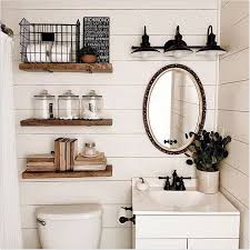 My bathrooms aren't huge by any means so it seems difficult to redecorate them in true farmhouse style. Diy Home Decor Ideas Bathroom Homes Of Heaven