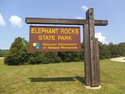 Image result for elephant rocks state park