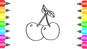 Kiraz Boyama Ve Renkleri Ogreniyoruz Cocuklar Icin Eglenceli Boyama Videolari Youtube