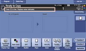 Printer konica minolta bizhub 3300p quick reference manual. Checking Consumables Status